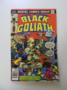 Black Goliath #5 (1976) FN- condition
