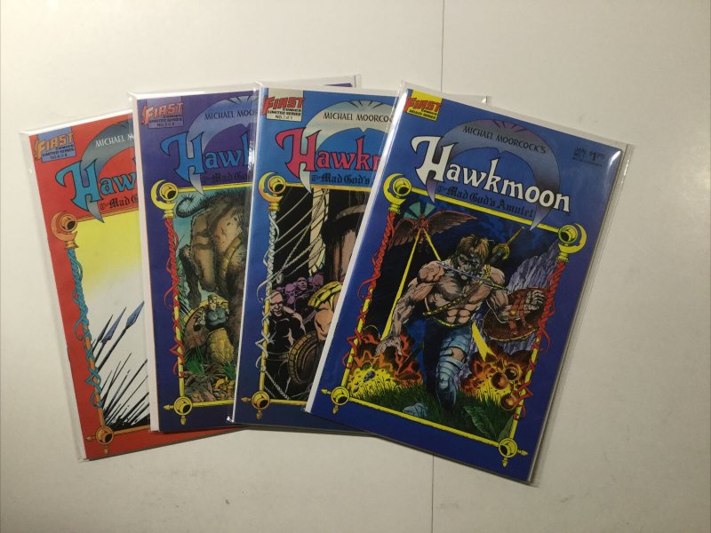 Hawkman Runestuff 1-4 Mad Gods Amulet 1-4 And More Lot Near Mint First Comics