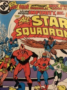 All-Star Squadron #25 : DC 9/83 Gd+ Filler; Key, 1st Jade, Nuklon; Newsstand