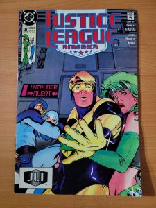 Justice League America #37 ~ DOLLAR BIN ~ 1990 DC Comics 