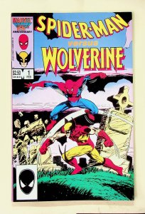 Spider-Man versus  Wolverine #1 (Feb 1987, Marvel) - Very Fine/Near Mint