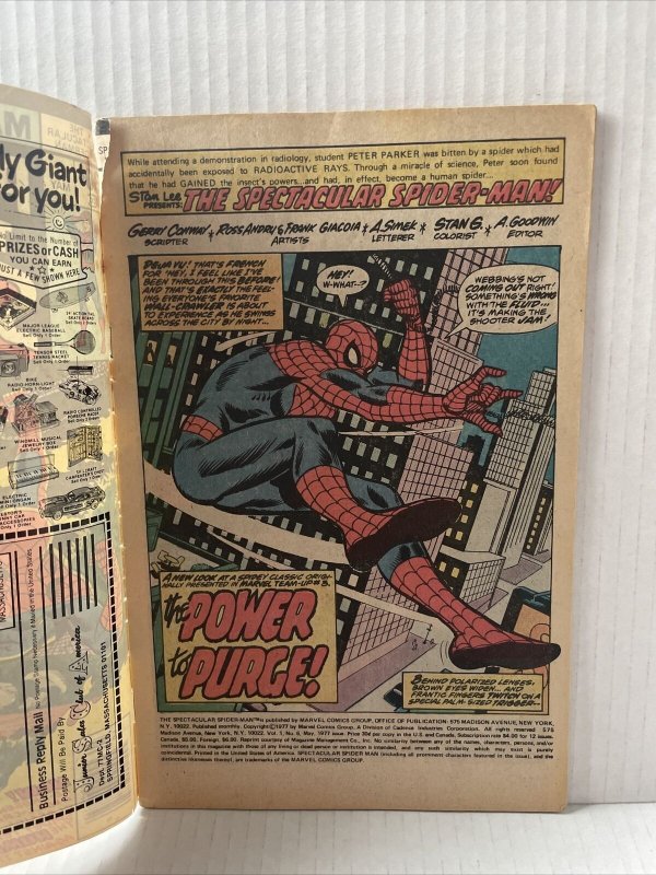 The Spectacular Spiderman #6 