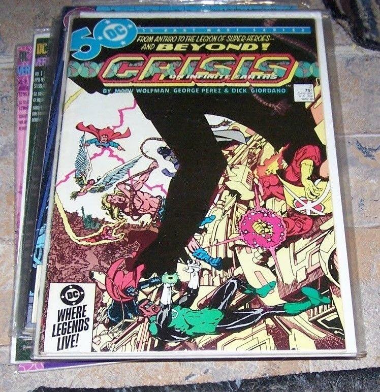 Crisis on Infinite Earths #2 (May 1985, DC) 1st anti monitor+