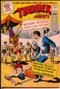 THUNDER Agents #18  1968 - Tower Comics  -FN- - Comic Book