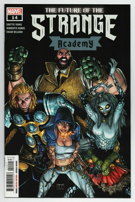 Strange Academy #14 Main Cvr Ramos | 1st Gaslamp Appearance (Marvel, 2021) NM