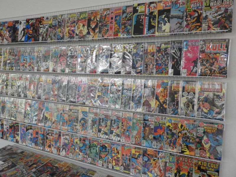 Huge Lot 140+ Comics W/ World's Finest, Unknown Soldier,  +More! Avg FN+...