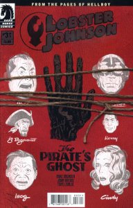 Lobster Johnson: The Pirate's Ghost #3 VF/NM ; Dark Horse | 30 John Arcudi