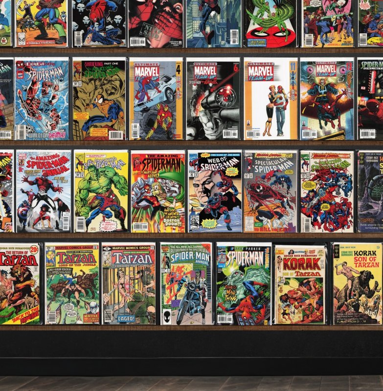 Huge Lot 140+ Comics with Marvel Tales, The Amazing Spider-Man, Thor & More!