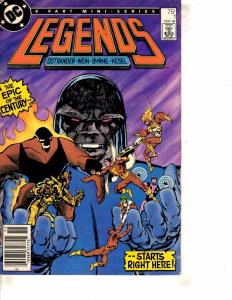 Legends # 1 VG/FN DC Comic Book 1st Amanda Waller Flash Batman Superman J254