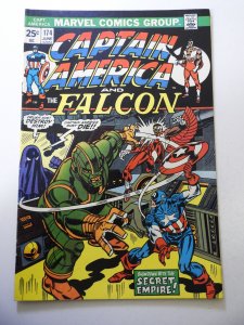 Captain America #174 (1974) FN+ Condition MVS Intact