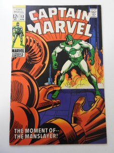 Captain Marvel #12 (1969) FN+ Condition!