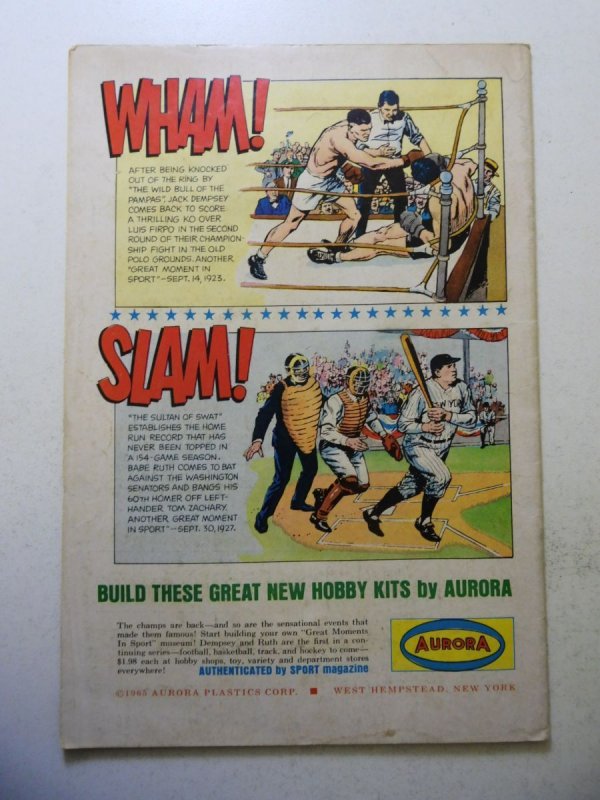 Strange Adventures #182 (1965) VG+ Condition moisture stains