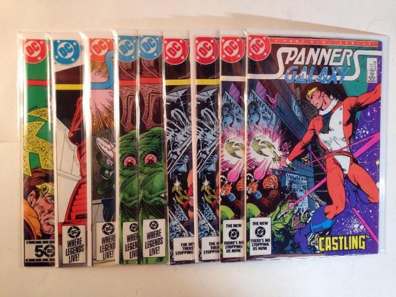 Spanners Galaxy 1-6 Complete Near Mint Lot Set Run Doubles # 1 2 3