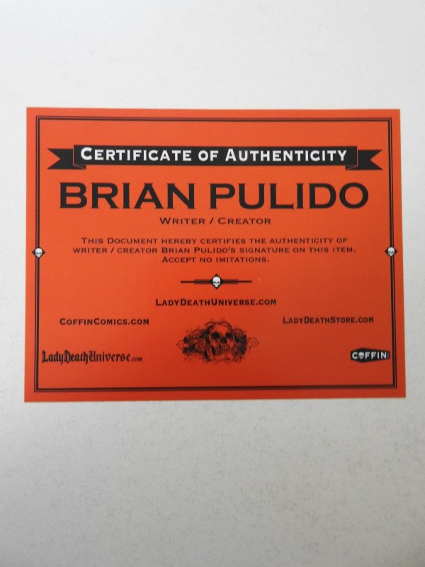 Hellwitch #1 Risque Heartthrob Edition NM Condition! Signed W/ COA!