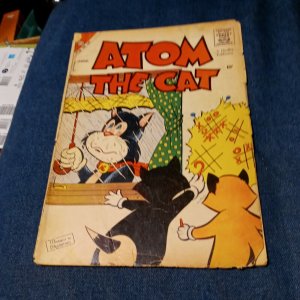 Charlton Comics ATOM The CAT #14 silver age funny animal superhero d'agostino