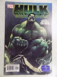 HULK: GAMMA GAMES # 1 MARVEL ACTION ADVENTURE
