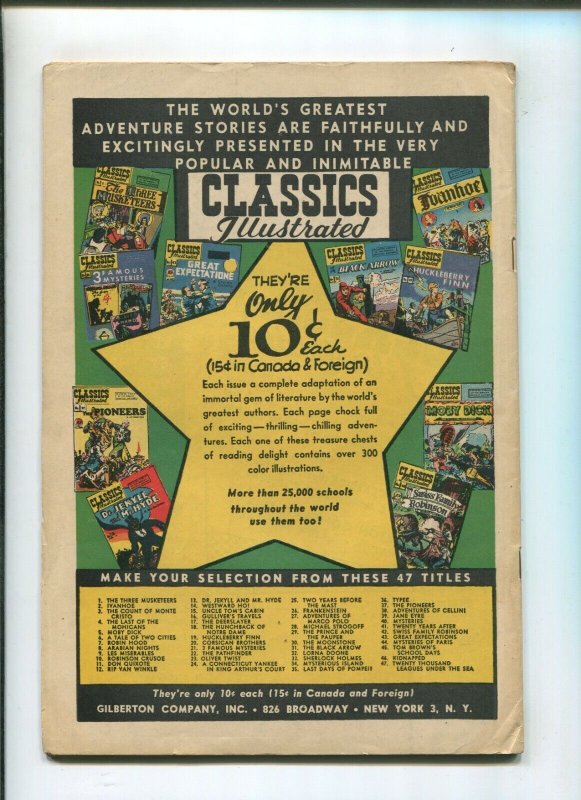 CLASSICS ILLUSTRATED #48 (7.0) DAVID COPPERFIELD 1ST PRINT