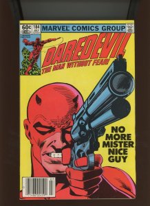 (1982) Daredevil #184: BRONZE AGE! KEY! 1ST TEAM-UP WITH THE PUNISHER! (7.0/7.5)