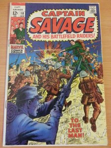 Capt. Savage and his Leatherneck Raiders #10 ~ VERY FINE VF ~ 1969 MARVEL COMICS