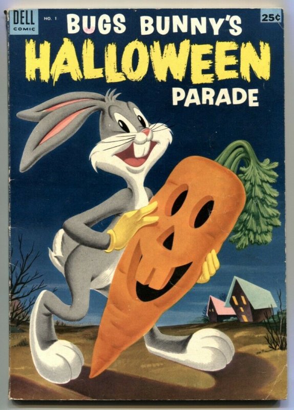 Bugs Bunny Halloween Parade #1 1953- Dell comics VG 