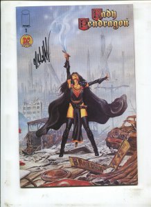 LADY PENDRAGON #1 DYNAMIC FORCES VARIANT COVER SIGNED BY MATT HAWKINS (9.2)