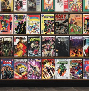 Huge Lot 140+ Comics with Azrael, Captain America, Uncle Scrooge & More!