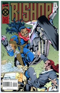 BISHOP #1 2 3 4, NM, X-Men, Storm, Gambit, Foil covers, Guns, 1994