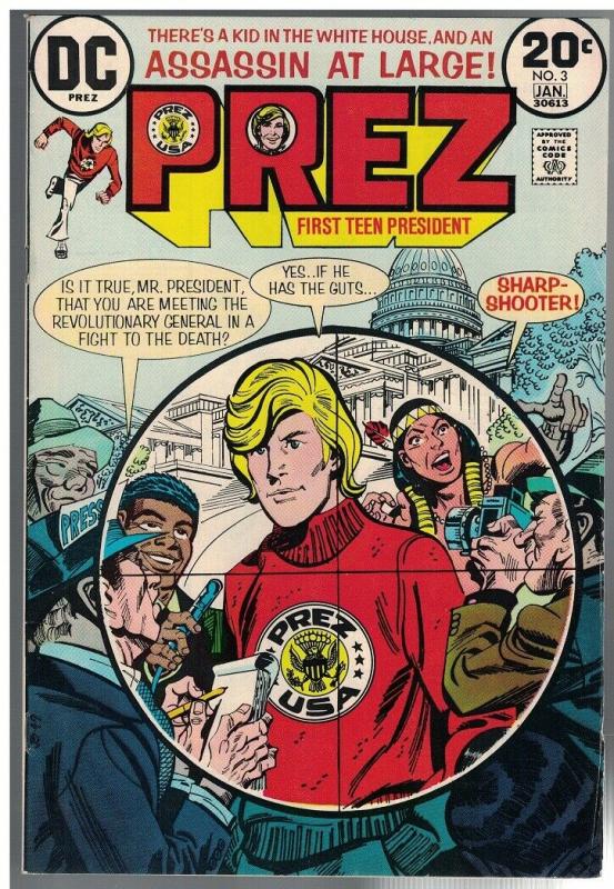 PREZ (1973) 3 VG  Jan. 1974