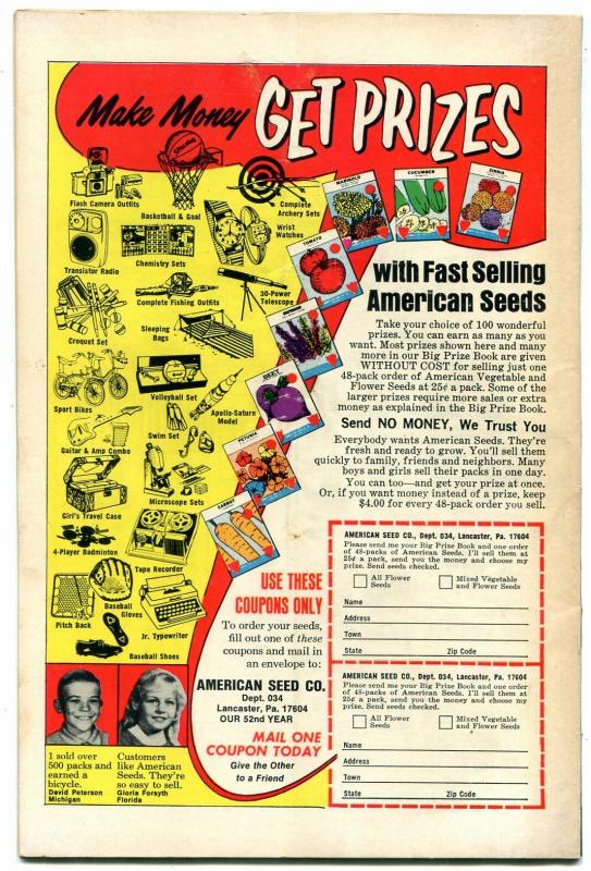 THE WITCHING HOUR #8 1970 DC ALEX TOTH NEAL ADAMS HORROR FN-