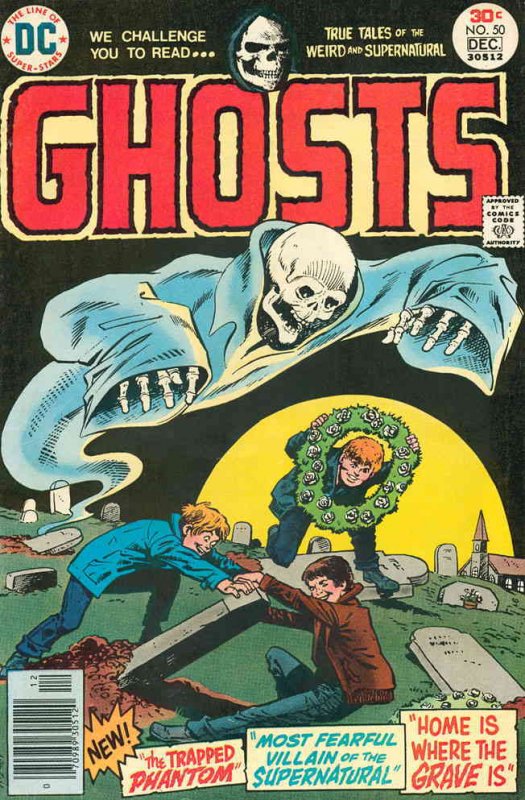 Ghosts #50 VG ; DC | low grade comic Graveyard Cover