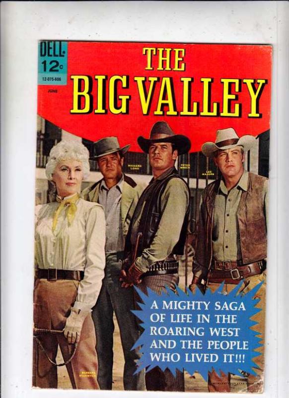 Big Valley, The #1 (Jun-66) FN/VF Mid-High-Grade Barbara Stanwyck