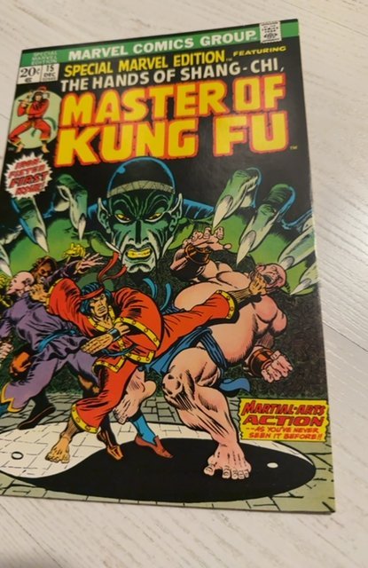 Special Marvel edition #15 (1973)first app of Shang-Chi