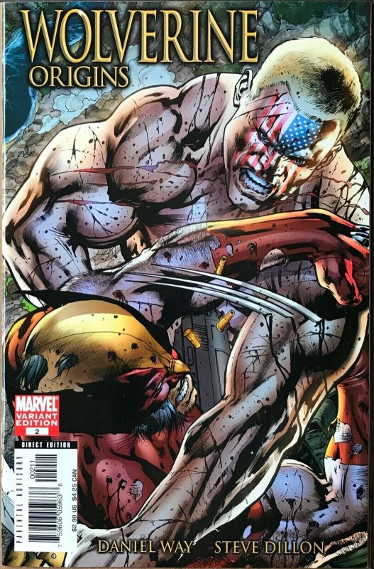 WOLVERINE ORIGINS Comic Issue 2 — 2006 Marvel Universe — Guest Nuke - VF+