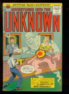 ADVENTURES INTO THE UNKNOWN #146 1964-RAY GUN-HORROR VG