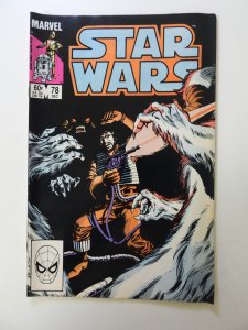 Star Wars #78 (1983) VG/FN condition moisture damage