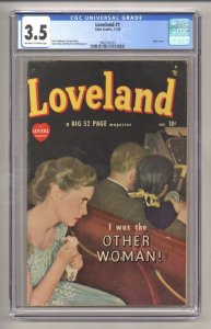 Loveland #1 (1949)  CGC VG- 3.5  only graded copy