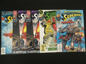 SUPERMAN #22, 31, 32, 35, 41, 45-47, 54, 56, 58, 73, 75, 77, 82, Annual #1