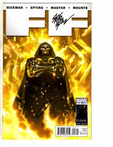 Lot Of 3 FF (Future Foundation) Marvel Comics # 2 3 4 ALL SIGNED By HICKMAN J237