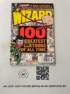 Wizard Comic Book Magazine # 168 Wolverine Family Guy Robin Scooby 2005 5 J227