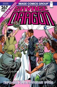 Savage Dragon, The #267B VF ; Image | Erik Larsen Wedding Cover