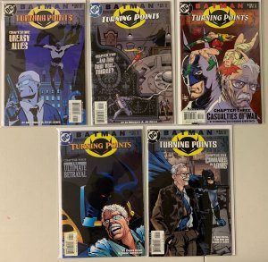 Batman Turning Points set #1-5 DC 6.0 FN (2001)