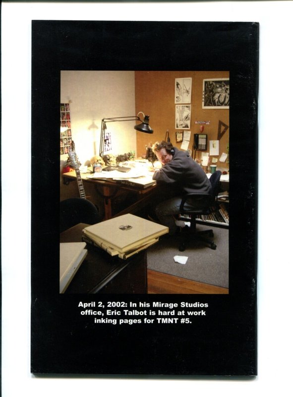 TMNT #3 - Vol 4 - Michael Dooney Cover (9.0/9.2) 2002