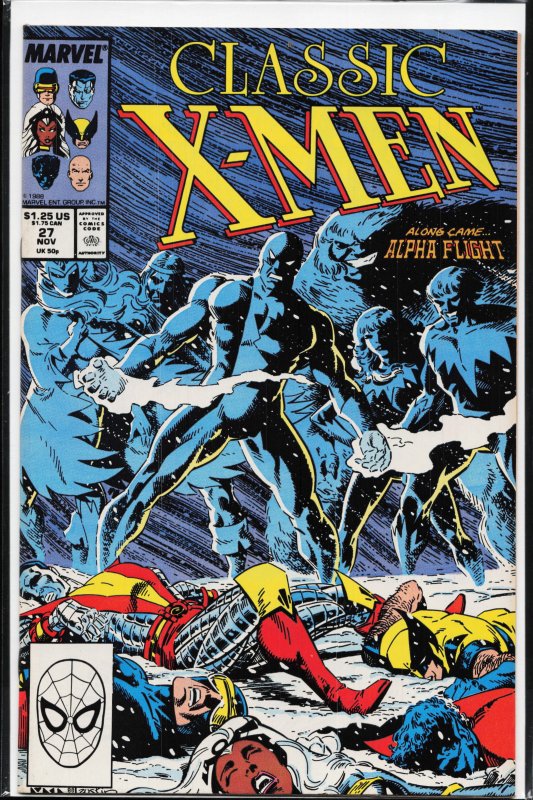 Classic X-Men #27 (1988) X-Men