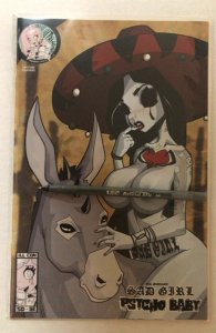 Sad Girl Psycho Baby Ill Con Art Gallery Risque Variant Dan Mendoza Zombie Tramp