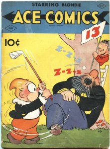 ACE #39--1940--GOLF COVER--PHANTOM--BLONDIE--FIREWORKS AD--PRINCE VALIANT