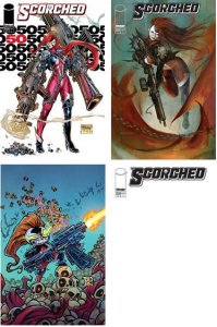(2026) SPAWN SCORCHED #50 Variant Cover A B C D Set! McFarlane! Young! Blank!