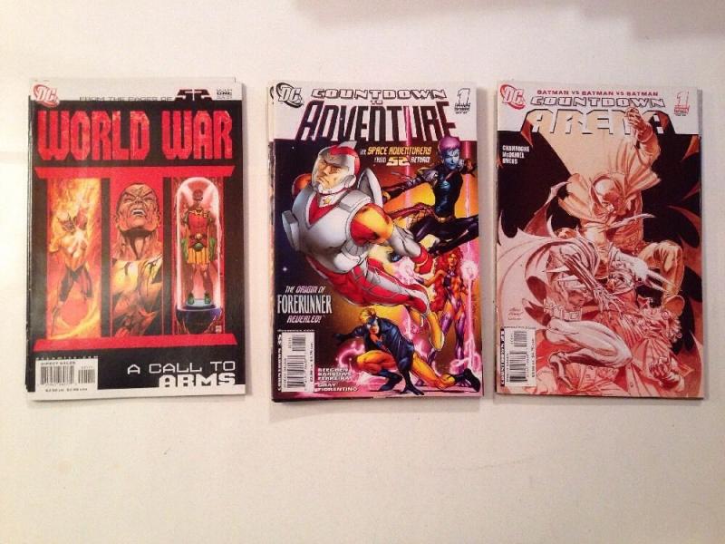 World War 1-3 Countdown To Adventure 1-8 Countdown Arena 1-4 NM Lot Set Run 52 