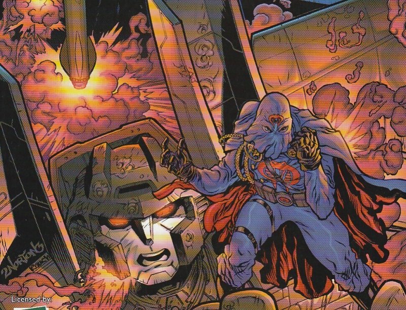 Autographed G.I. Joe vs. The Transformers #5 (2003, No C.O.A.)