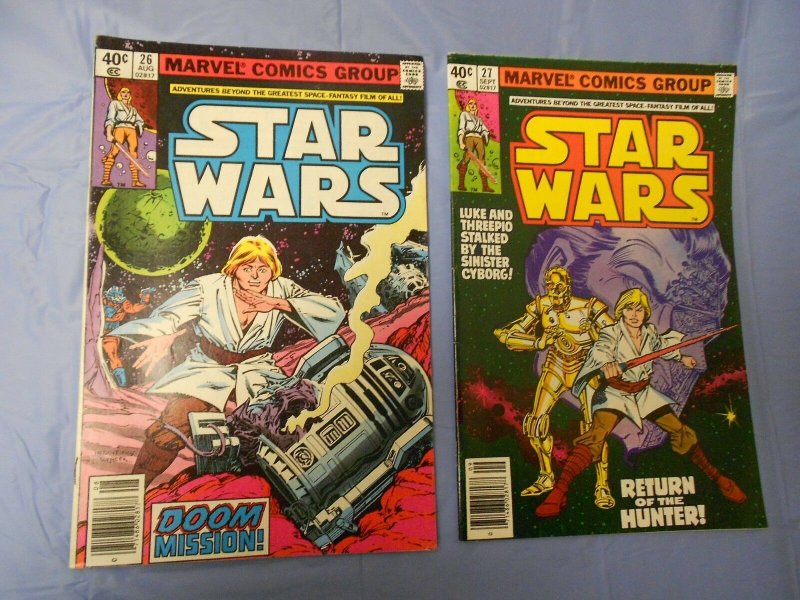 STAR WARS #26 FVF 27 FVF Luke Skywalker C3PO 