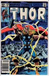 Thor #329 Newsstand Edition (1983) 8.0 VF